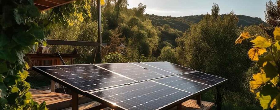 auvent solaire photovoltaïque